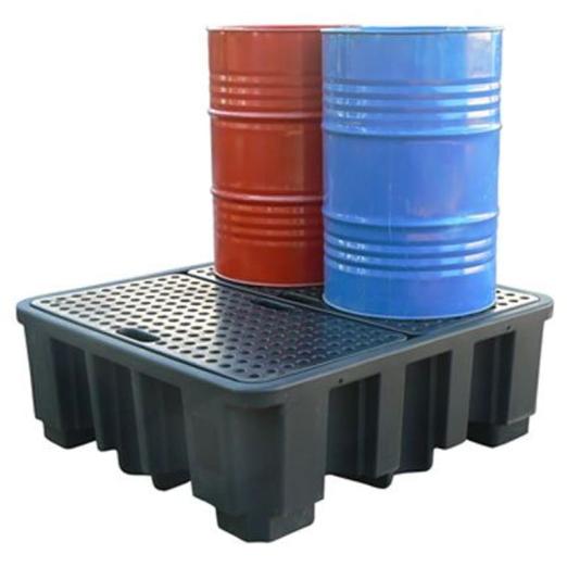 Bac de rétention 4 fûts DRUM 450/4 - CEMO FRANCE