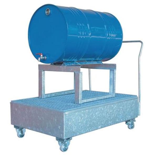 Achat Bac de rétention mobile en acier galvanisé – SW2 Mobil