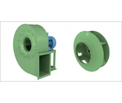Ventilateur centrifuge EU 380 à 48 000 m3/h à moteur intégré