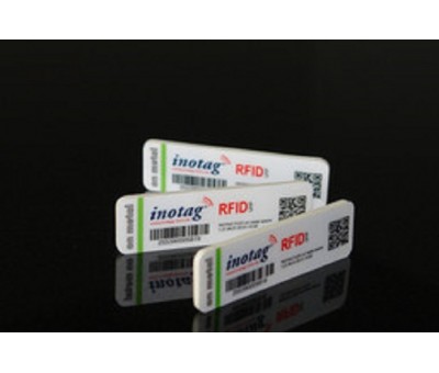 Etiquette RFID forte épaisseur sur métal Inotag Flex on metal Spacer