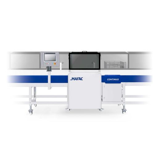 Machine de lavage automatisé de pièces industrielles CONTINUO - MAFAC France