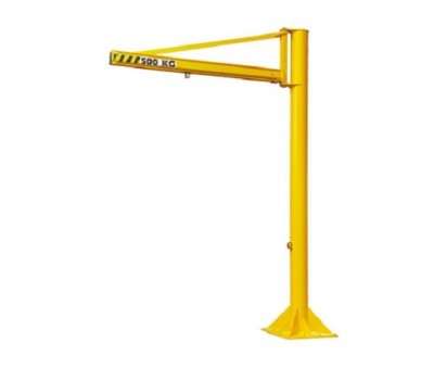 Potence sur fût à profil creux acier