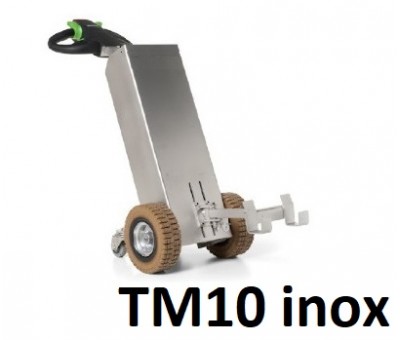 Tracteur de manutention inox sur batteries