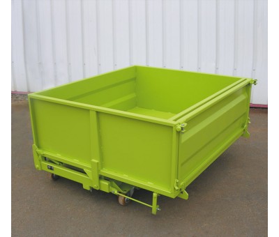 Benne basse basculante à porte BS