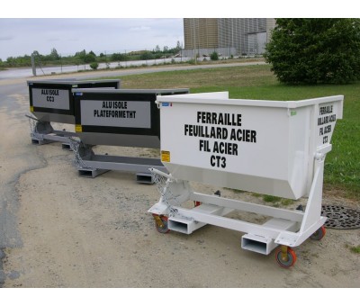 Benne autobasculante renforcée GIN ou GIR