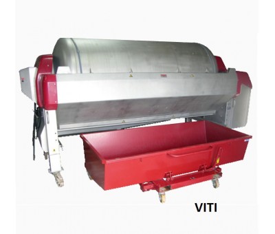 Benne à hauteur réduite sous pressoir GS VITI