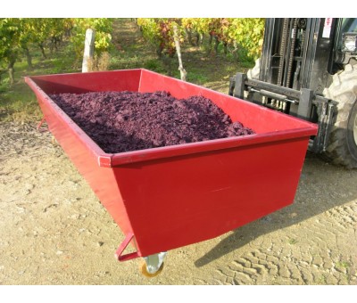 SAV Benne à hauteur réduite sous pressoir GS VITI