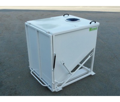 Devis Benne à fond incliné et porte pour vidage rapide FP