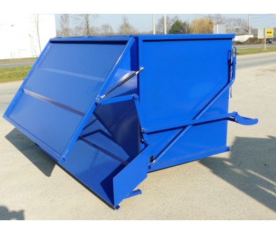 Fabricant Benne à fond incliné et porte pour vidage rapide FP