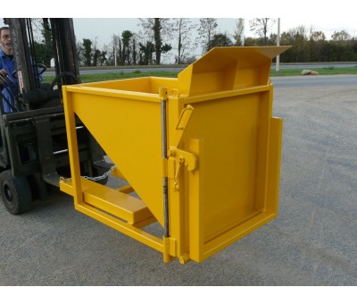 SAV Benne à fond incliné et porte pour vidage rapide FP
