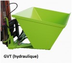 Godet hydraulique pour élévateur, petite et moyenne capacité, 0,5 à 1,1 m3 - GOUBARD