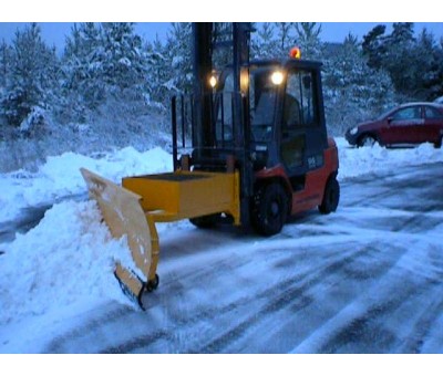 SAV Lame chasse neige pour chariot élévateur ou tracteur, CN