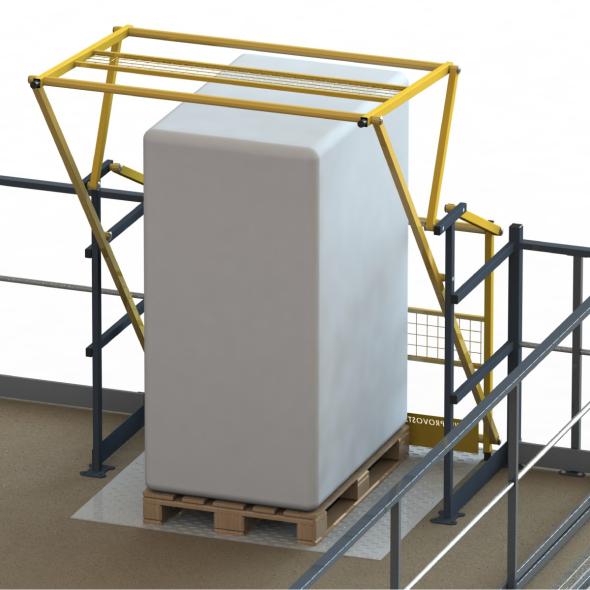 Devis Barrière écluse basculante pour plateforme de stockage