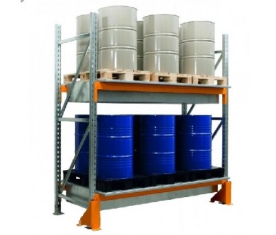 Rétention sur rack à palettes