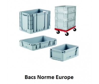 Bac norme Europe 300x200, 600x400, 800x600