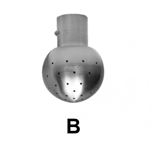 Boule de lavage industriel fixe type B