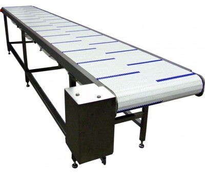 Convoyeur transporteur inox à bande modulaire