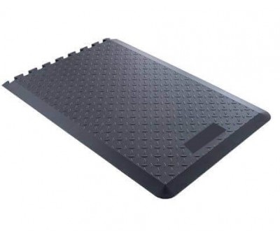 Tapis antifatigue caoutchouc pour chemin de circulation