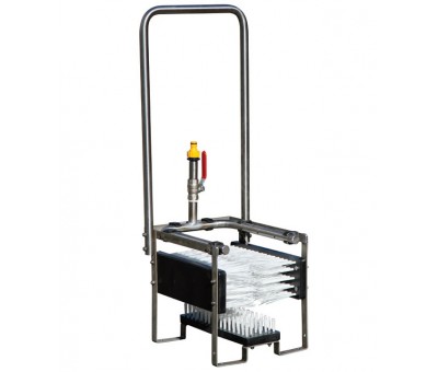 Nettoyeur de botte en acier inoxydable, modèle économique