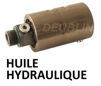 Gamme de raccords joints tournants pour huile hydraulique, jusqu'à 450 bar