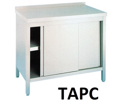 Table armoire inox, avec ou sans tiroirs