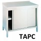 Table armoire inox, avec ou sans tiroirs