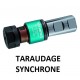 Broche pour taraudage synchrone