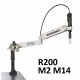 Bras de taraudage pneumatique compact R200, M2 à M14 (M16)