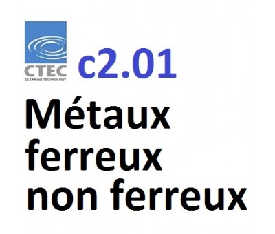 Liquide dégraissage de tous métaux, ferreux et non-ferreux CTEC c2.01