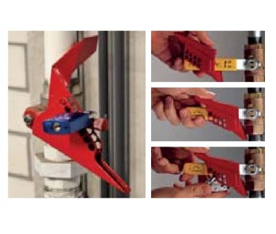 Condamnation de vanne à clapet