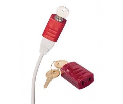 Condamnation de cordon d'alimentation électrique Stopower