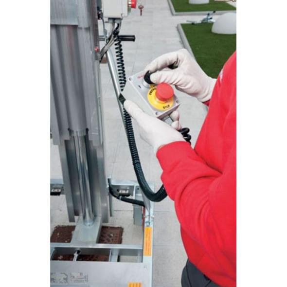 Comparateur Nacelle aluminium manuelle Pocketlev Elevah 70, jusqu'à 7 mètres