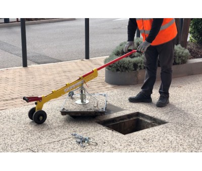 Kit de préhension de plaque béton par lève tampon