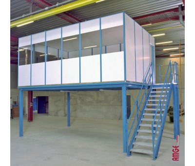 Ensemble bureau atelier plateforme