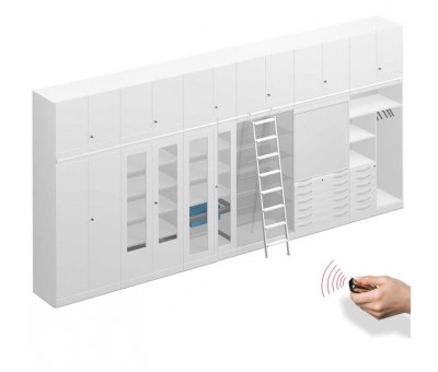 Système d'armoire modulaire mélaminée