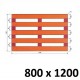 Palette bois demi lourde 800x1200 neuve