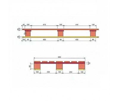 Vente Palette CP2 neuve 800 x 1200 (PLANETPAL)