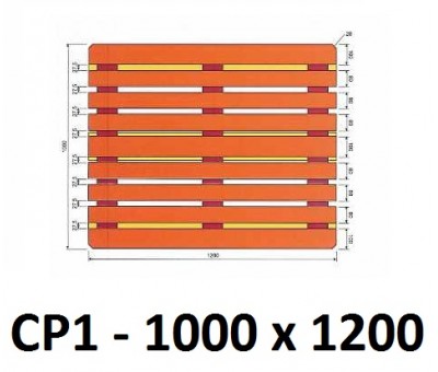 Achat Palette CP1 1000 x 1200