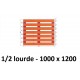 Palette bois neuve 1/2 lourde 1000x1200