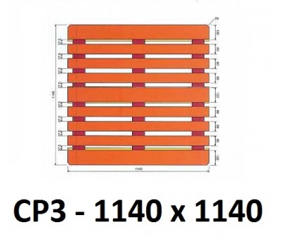 Palette CP3 neuve 1140 x 1140