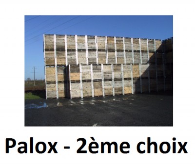 Vente Caisse palette bois type RSA 1000x1200 2ème choix (PLANETPAL)