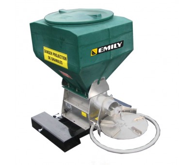 Saleuse portée sur fourreau pour chariot élévateur