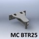 Attelage pour chariot et base roulante MC-BTR25