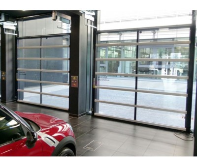 Achat Porte relevante automatique en verre transparent HT Vision