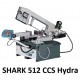 Scie à ruban à descente contrôlée SHARK 512 CCS Hydra | charpente