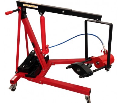 Presse à pivots orientable Mekaboy 0020950X sur grue d'atelier