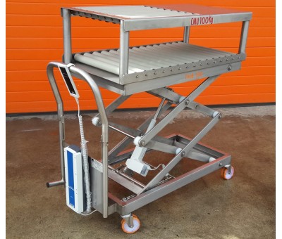 Table élévatrice mobile monte et baisse jusqu'à 2 Tonnes TMB