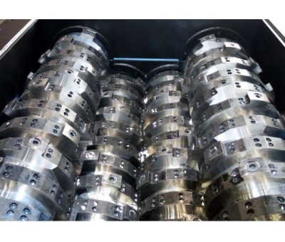 Broyeur déchiqueteur 4 axes à grille de calibrage TQ | TQH