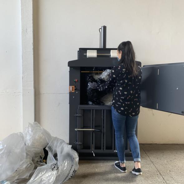 Achat Presse à balles 30 kg pour carton et plastique V55E