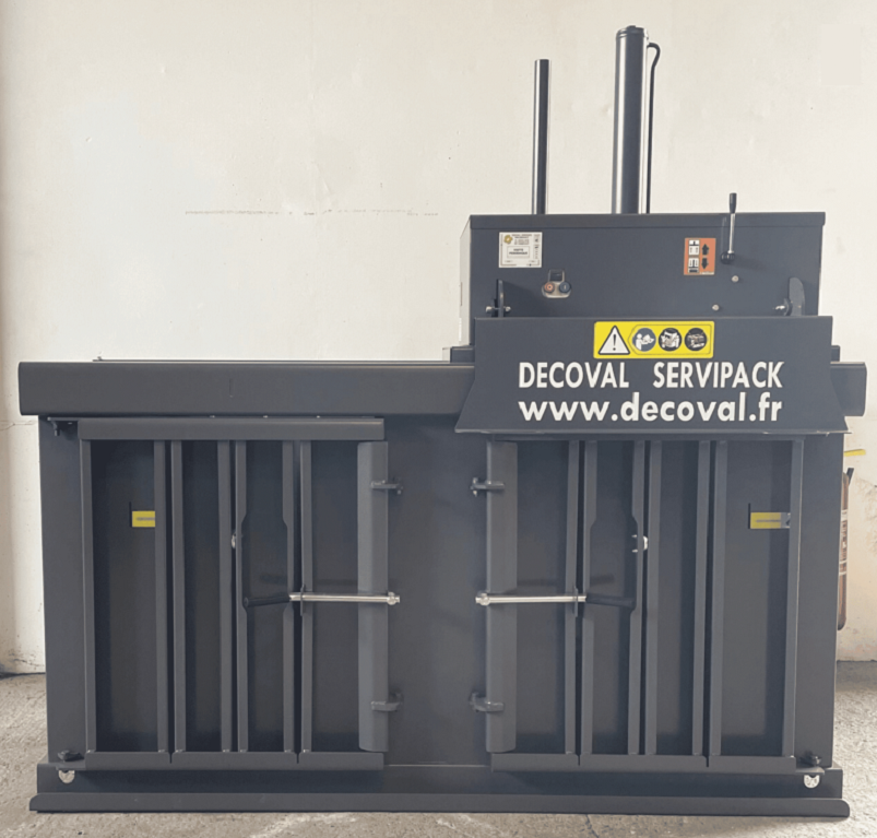 Achat Presse à balles double coffre 2x75 kg pour tri sélectif V75D